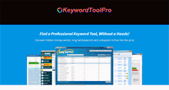Desktop Screenshot of keywordtoolpro.com