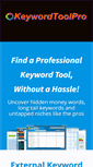 Mobile Screenshot of keywordtoolpro.com